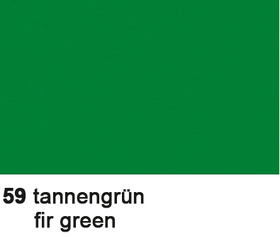 Ursus Tonzeichenpapier – 50,4 × 70,5 cm, 130 g/m², Tannengrün