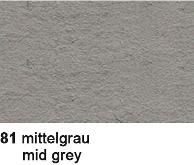Ursus Tonzeichenpapier – 50,5 × 70,5 cm, 130 g/m², mittelgrau