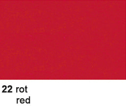Ursus Transparentpapier – 70 × 100 cm, 42 g/m², rot