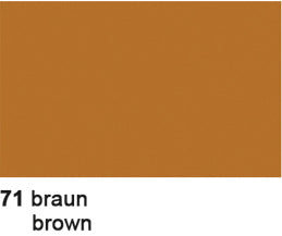 Ursus Transparentpapier – 70 × 100 cm, 42 g/m², braun