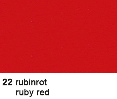 Ursus Fotokarton – A4, rubinrot, 300 g/m²