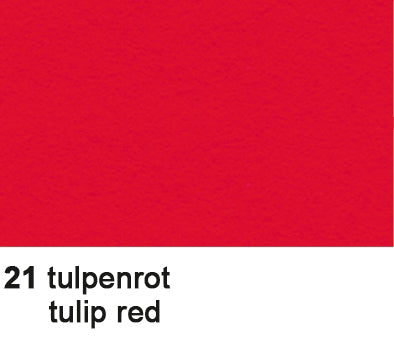 URSUS Fotokarton – 71 × 101 cm, tulpenrot – Frischzellulose, durchgefärbt
