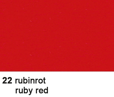 Ursus Fotokarton, Rubinrot, 71 × 101 cm, 300 g/m²