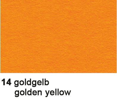 URSUS Fotokarton – 50 × 70 cm, goldgelb, 300 g/m²