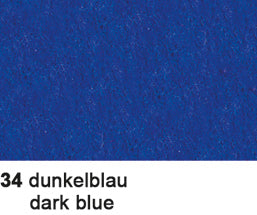 Ursus Bastelfilz, Viskose, Dunkelblau, 20,2 × 30,2 cm, 10 Bogen, 4170034