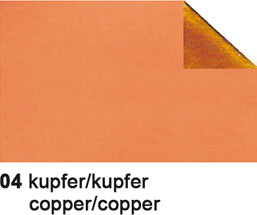 Ursus Bastelfolie (PES), Aluminium, Kupfer, 50 × 80 cm, 4442104