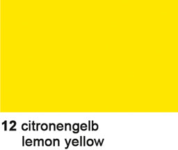 Ursus Seidenpapier – 50 × 70 cm, zitronengelb