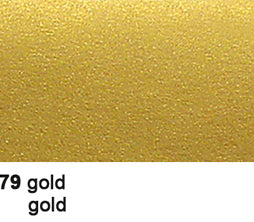 Ursus Seidenpapier – 50 × 70 cm, gold – 6 Bogen