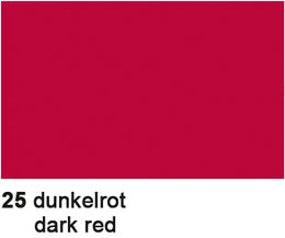 Ursus Seidenpapier – 50 × 70 cm, dunkelrot