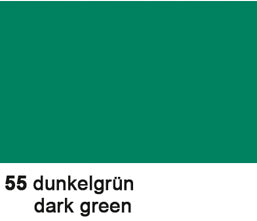 URSUS Seidenpapier – 50 × 70 cm, dunkelgrün