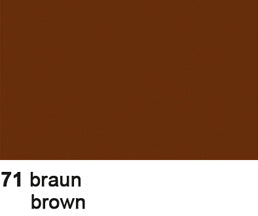 URSUS Seidenpapier – 50 × 70 cm, braun