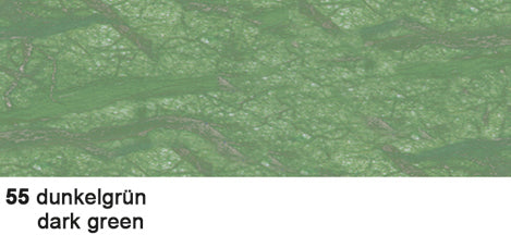 Ursus Seidenpapier Strohseide – 50,5 × 70,5 cm, dunkelgrün, 25 g/m²