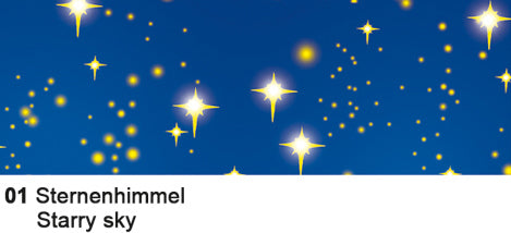 Ursus Transparentpapier Sternenhimmel – A4, 45 g/m²