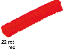 Ursus Pfeifenputzer, Chenilledraht, Rot, Ø 9 mm × 50 cm, 10 Stk.