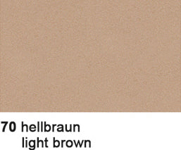 Ursus Moosgummi, Hellbraun, 31 × 41 cm, 2 mm, 5 Bogen, 8340070