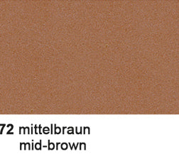 Ursus Moosgummi, Mittelbraun, 30,3 × 40,5 cm, 16 mm, 5 Bogen, 8340072