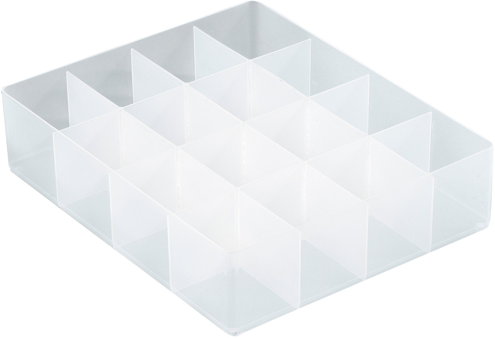 Usefulbox Schubladeneinsatz 16 Fächer – Polypropylen – 308 × 90 × 380 mm