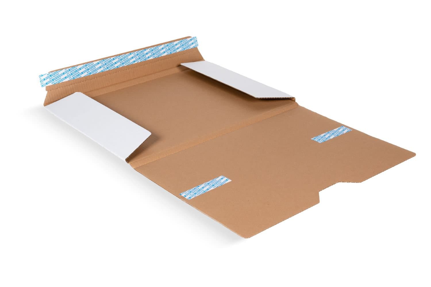 Brieger Luftpolstertasche – 310 × 430 × 10 mm, selbstklebend, weiss – 1 Stk.