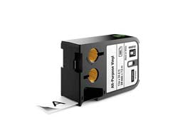 DYMO Schriftband – 24 mm × 7,5 m, weiss, schwarz