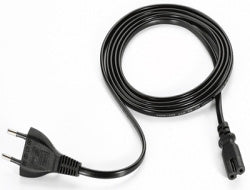 Zebra Netzkabel, Eurostecker (Typ C), ungeerdet, 1,8 m