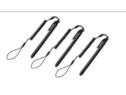 Zebra SG-TC7X-STYLUS-03 – Stylus-Sicherung, spiralförmig, Kunststoff, Schwarz, für Zebra TC70/TC75, 3 Stück