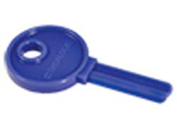 Datalogic Cradle-Entriegelungsschlüssel 91ACC0045, Blau – für Joya Touch (5 Stück)