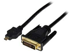 StarTech.com Micro HDMI auf DVI-D Adapter, 1 m
