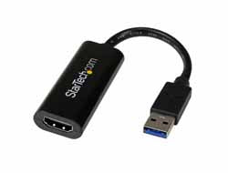 StarTech.com Adapter USB-A zu HDMI – 1920 × 1200, USB 3.2 Gen 1 (5 Gbit/s), 0,062 m Kabel, für Windows