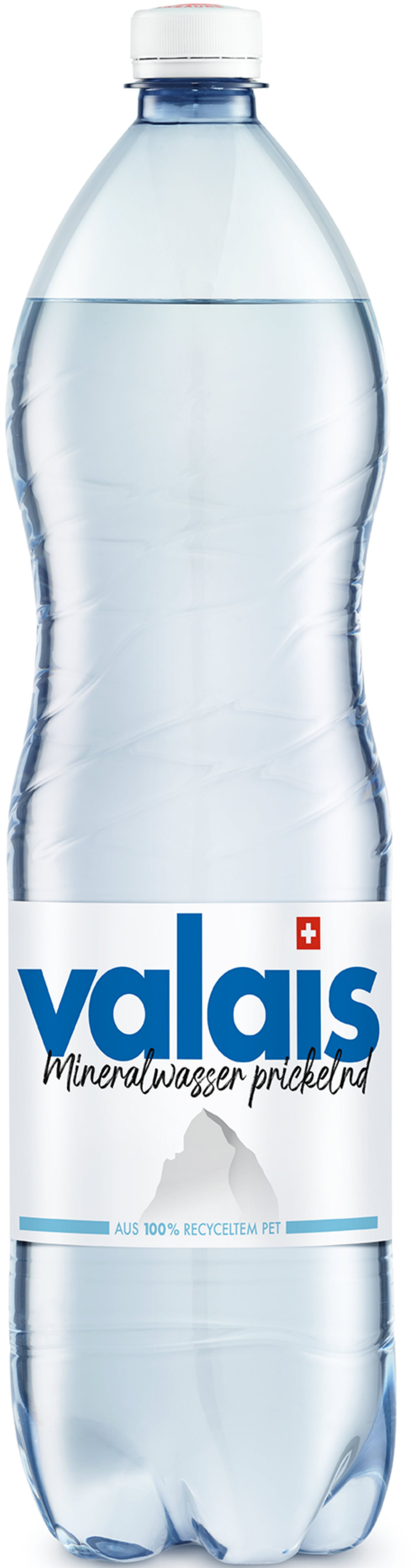 Valais Mineralwasser prickelnd – 6 × 1,5 l