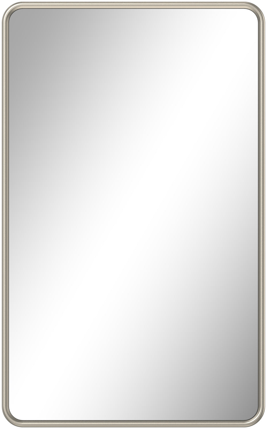 Valenta MagSafe Mirror 589659 – Kartenhalter/Wallet – MagSafe, 6–7 Karten – für iPhone (MagSafe) – Titanium