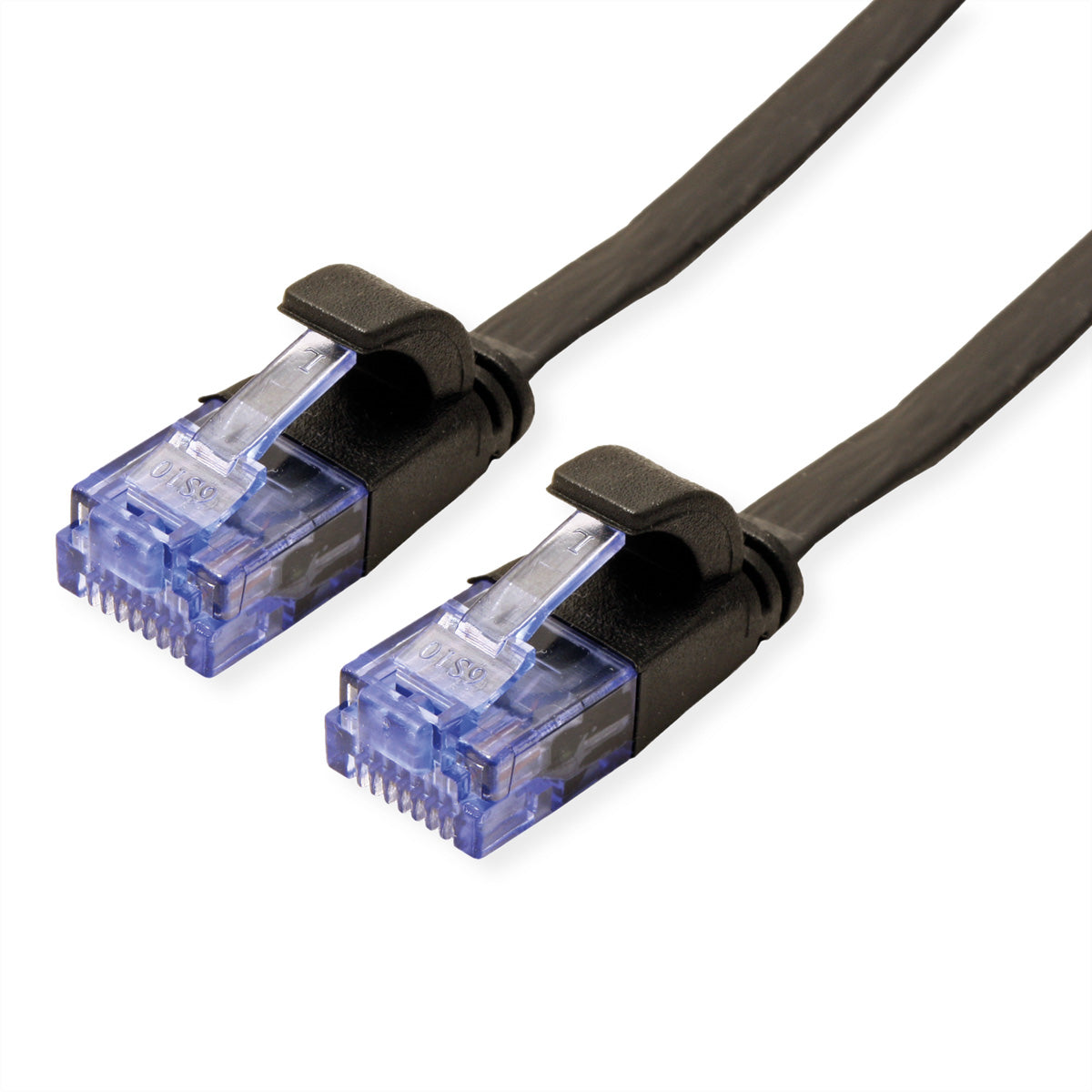 VALUE Patchkabel – Cat6a UTP, 0,5 m, Schwarz, LSZH, RJ-45