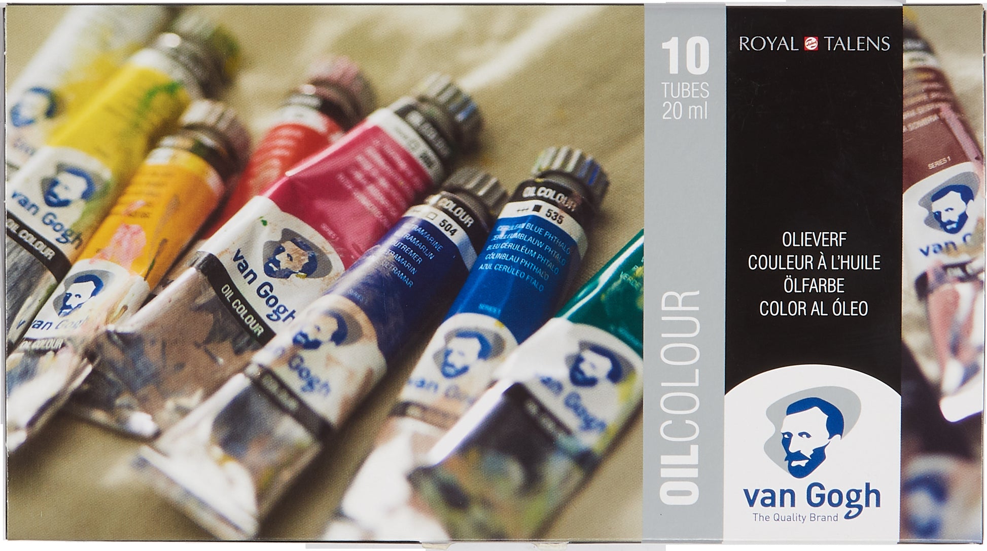 Van Gogh Basis-Set Ölfarben – 10 Farben – 10×20 ml (200 ml)