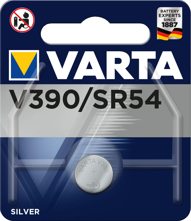Varta Knopfzelle SR54, Silberoxid, 1,55 V – 1 Stk.