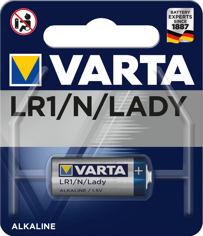 Varta N (LR1) Batterie, Alkaline, 1,5 V – 1 Stk.