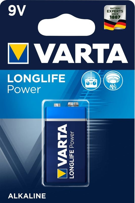 Varta 9V Batterie, Alkaline – 1 Stk.