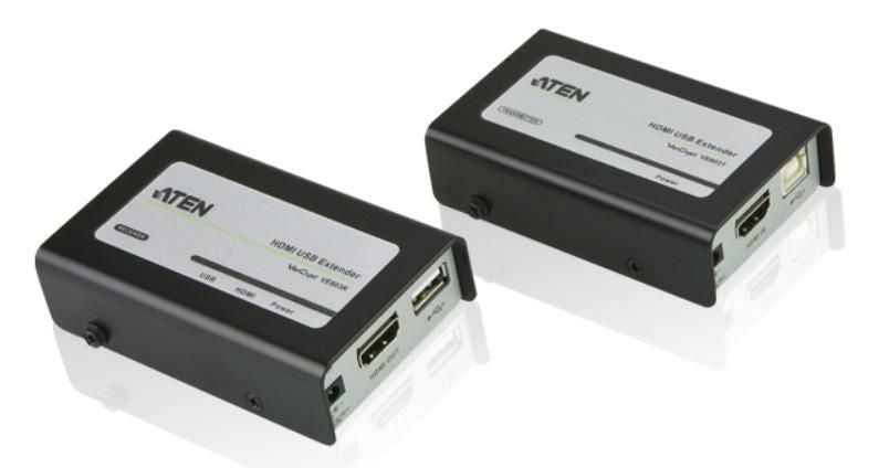ATEN HDMI/USB Extender-Set, über Cat5e, 1× HDMI In / 1× HDMI Out, 1920×1200, 60 m, HDCP, 3D