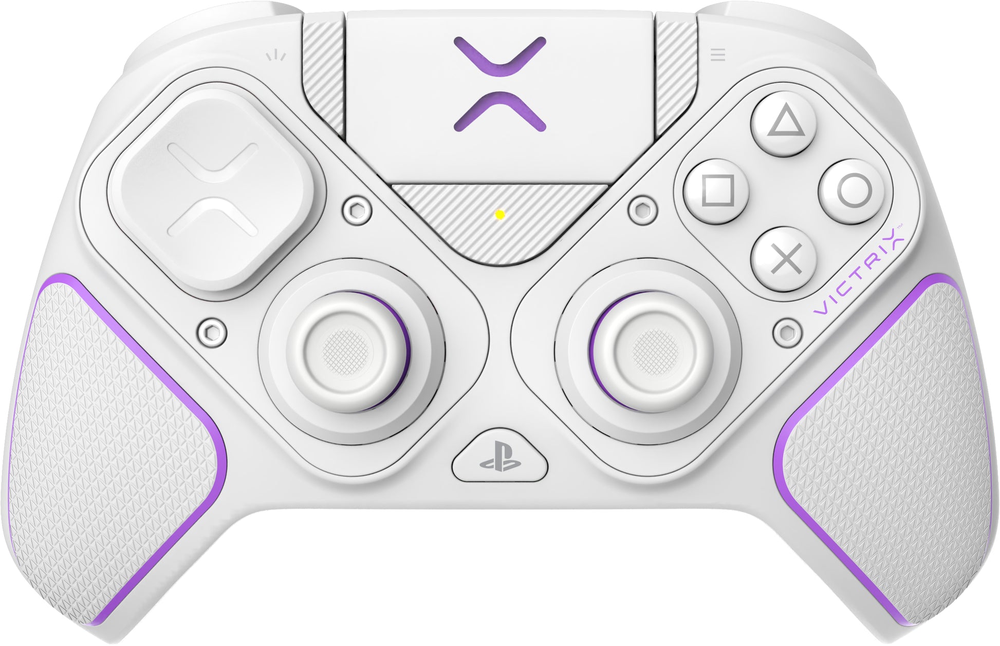 Victrix PRO BFG – Gamepad – Kabelgebunden & Kabellos, Modular, 4 belegbare Rücktasten, für PS5, PS4 & PC, Weiss