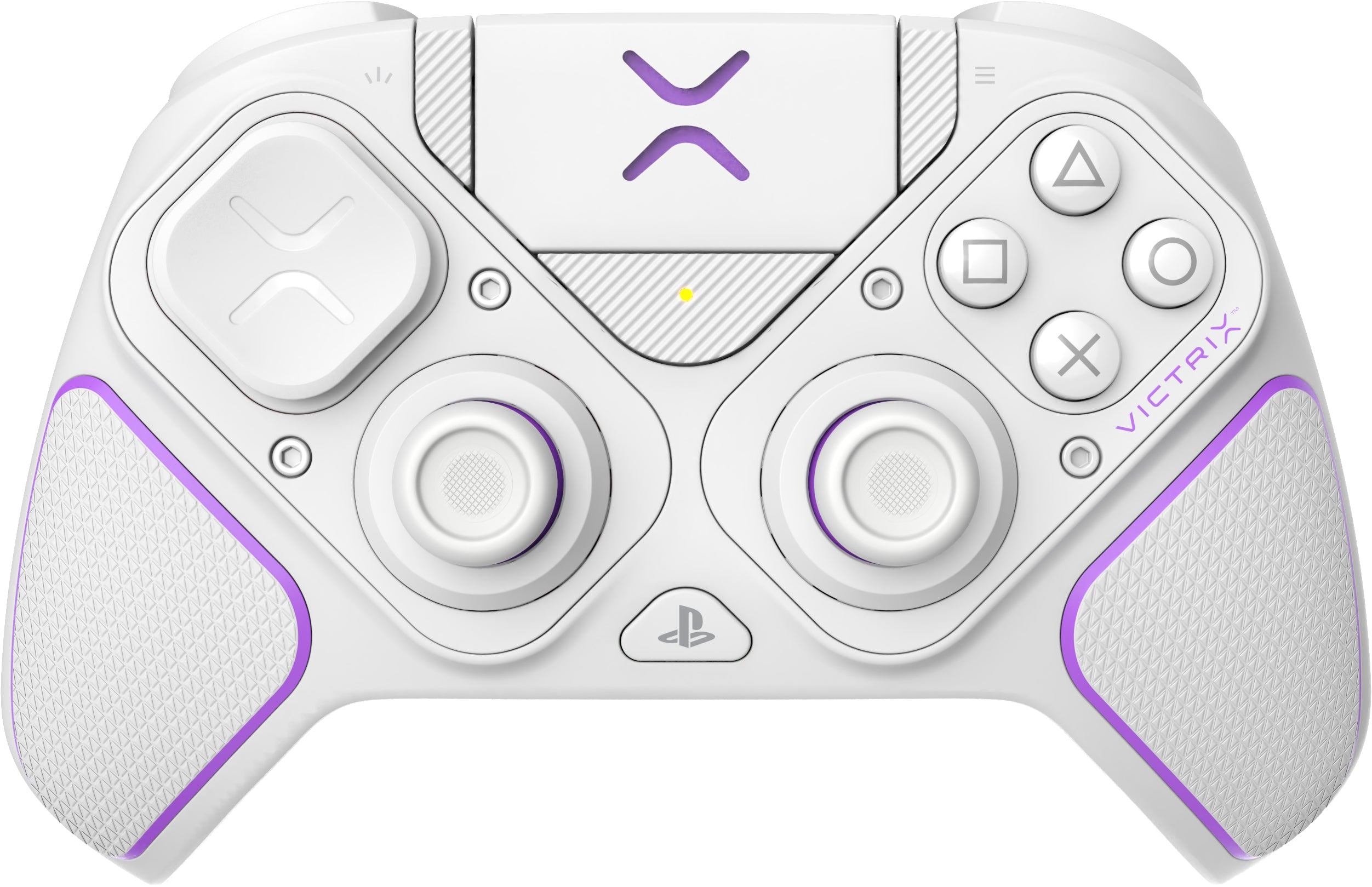 Victrix PRO BFG – Gamepad – Kabelgebunden & Kabellos, Modular, 4 belegbare Rücktasten, für PS5, PS4 & PC, Weiss