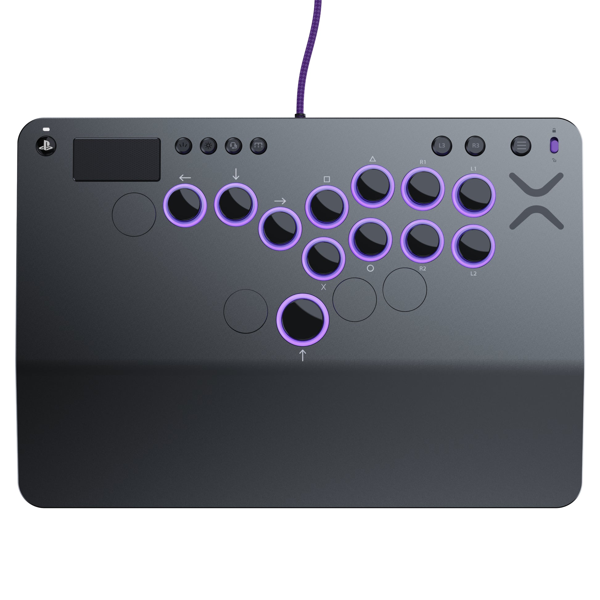 PDP VICTRIX Pro KO – Joystick – USB (kabelgebunden, USB-C), Grau – für PC, PlayStation 4 & PlayStation 5