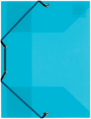 Viquel Gummibandmappe für A4+ – Polypropylen (PP), Blau, Füllhöhe 10 mm