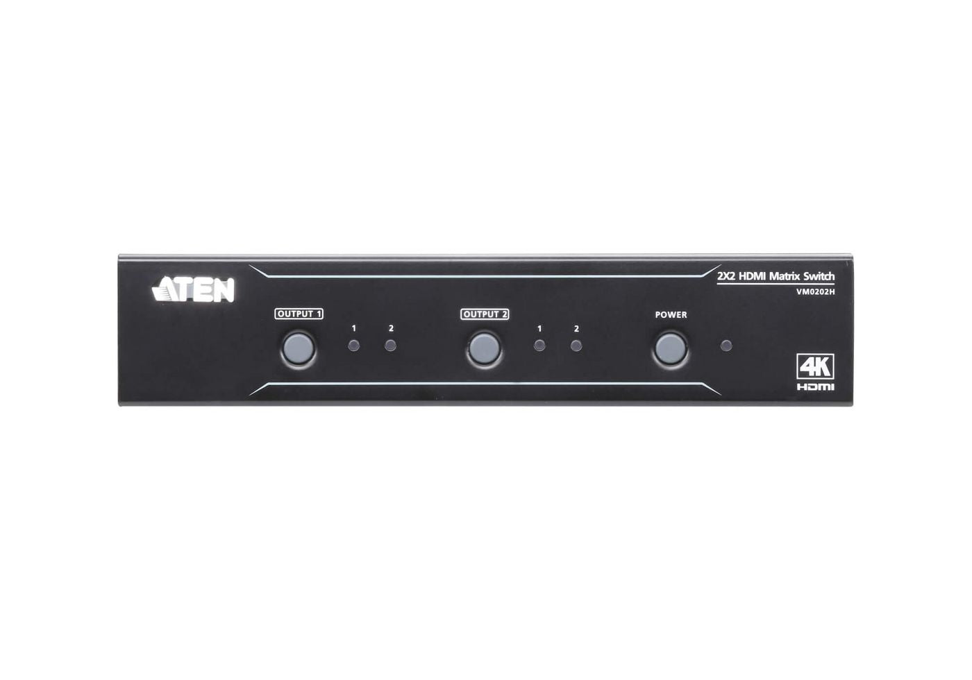 ATEN 2x2 4K HDMI Matrix Switch – 2×2 HDMI-Matrix, RS-232, Fernbedienung