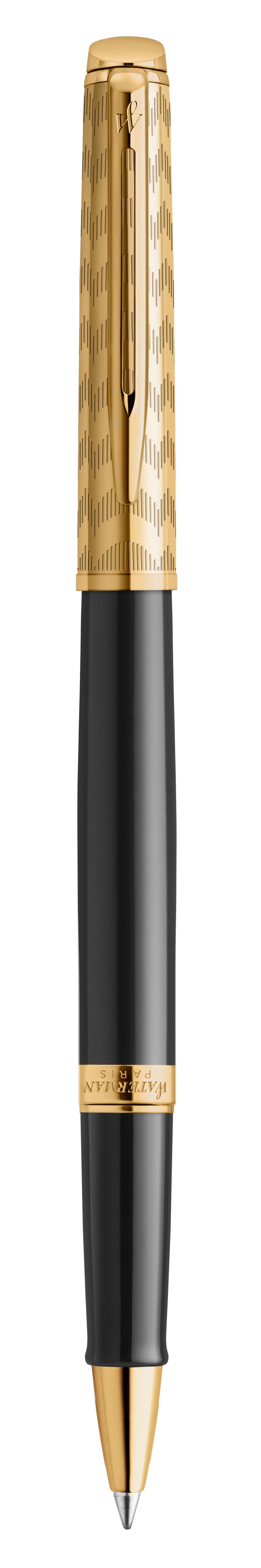 Waterman Hémisphère Opera – Tintenroller, Schwarz, mit Kappe