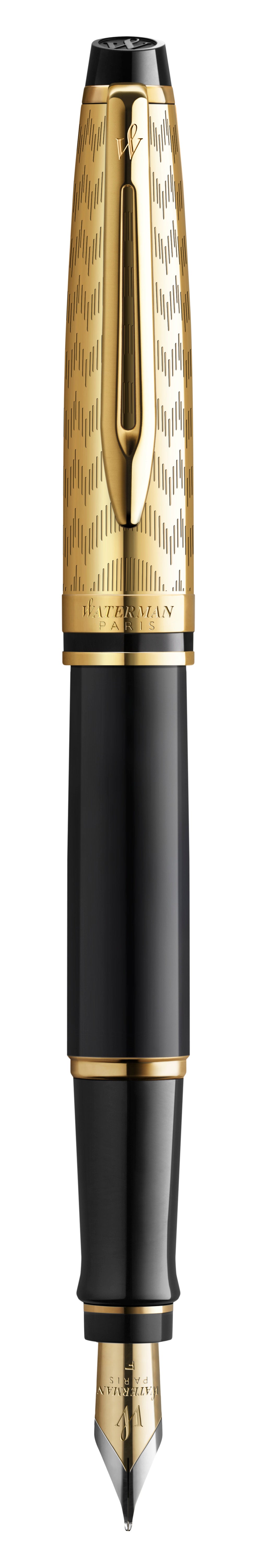 Waterman Expert Opera – Füllfederhalter – M – Schwarz – Edelstahl – Geschenkbox