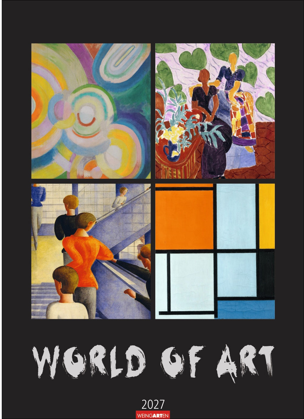 Weingarten World of Art – Bildkalender 2027 – 49 × 68 cm