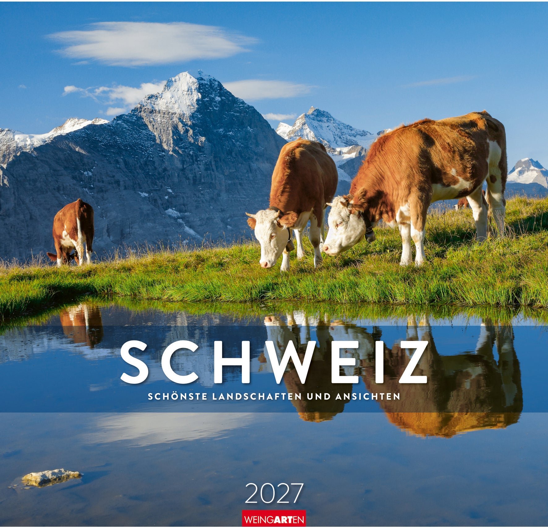 Weingarten Die Schweiz – Bildkalender 2027 – 46,5 × 48 cm