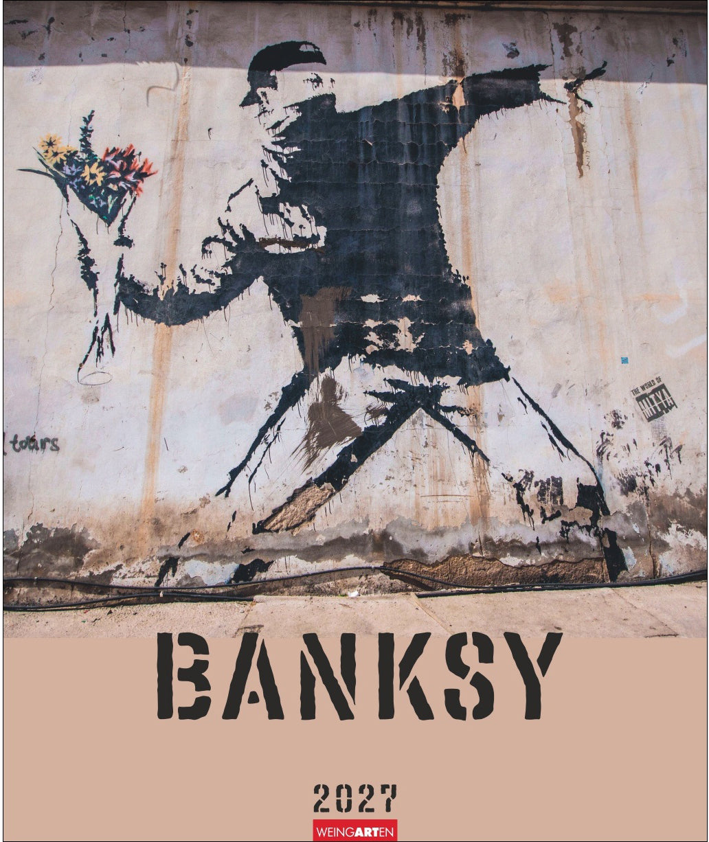 Weingarten Banksy Edition – Bildkalender 2027 – 46 × 55 cm