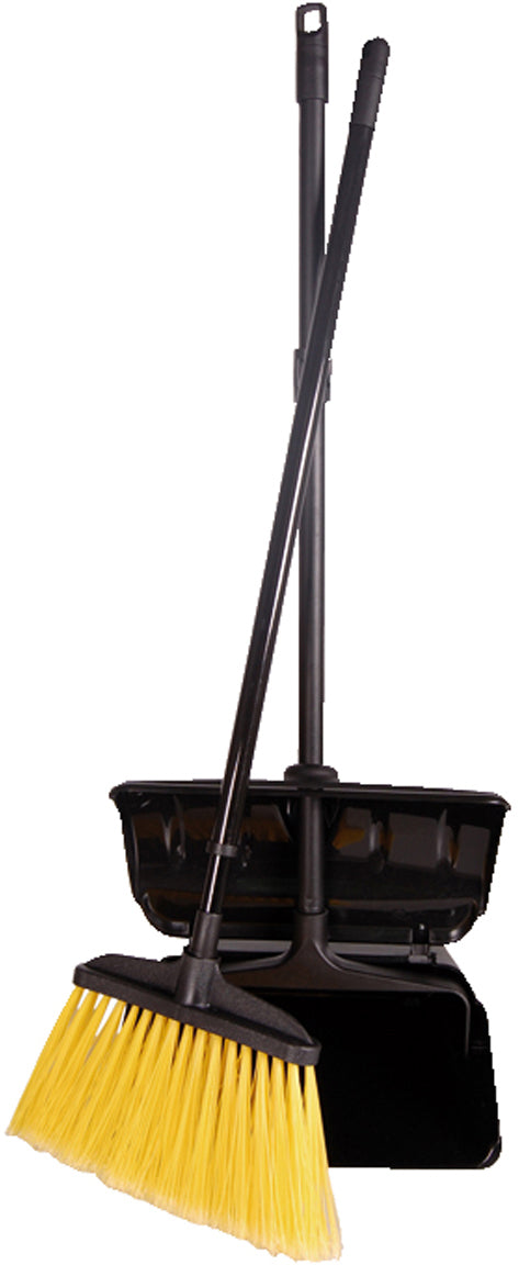 Weitaclean Profi-Kehrgarnitur 43005-01 – 33 cm, Polypropylen (PP), Polymex-Besatz, Teleskopstiel, DIN-Gewinde