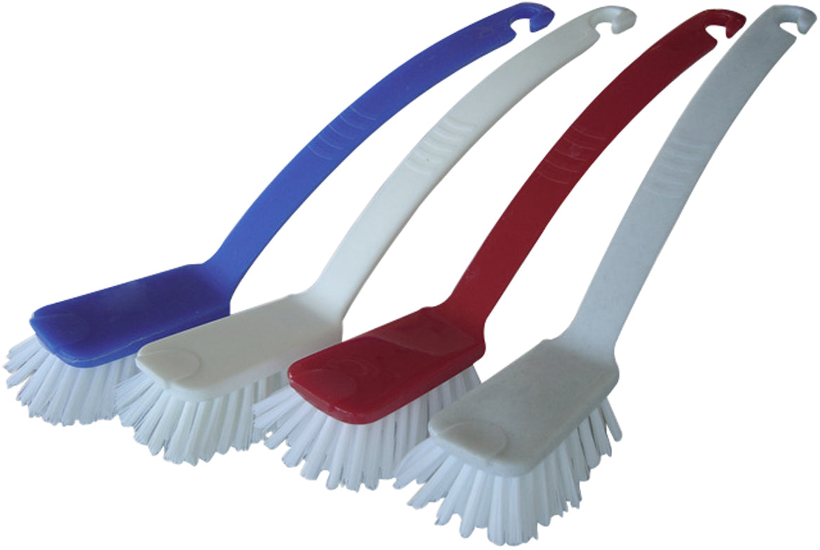 Weitaclean Abwaschbürste – Nylon, Polypropylen (PP), 30 cm, farbig assortiert, 10er-Set