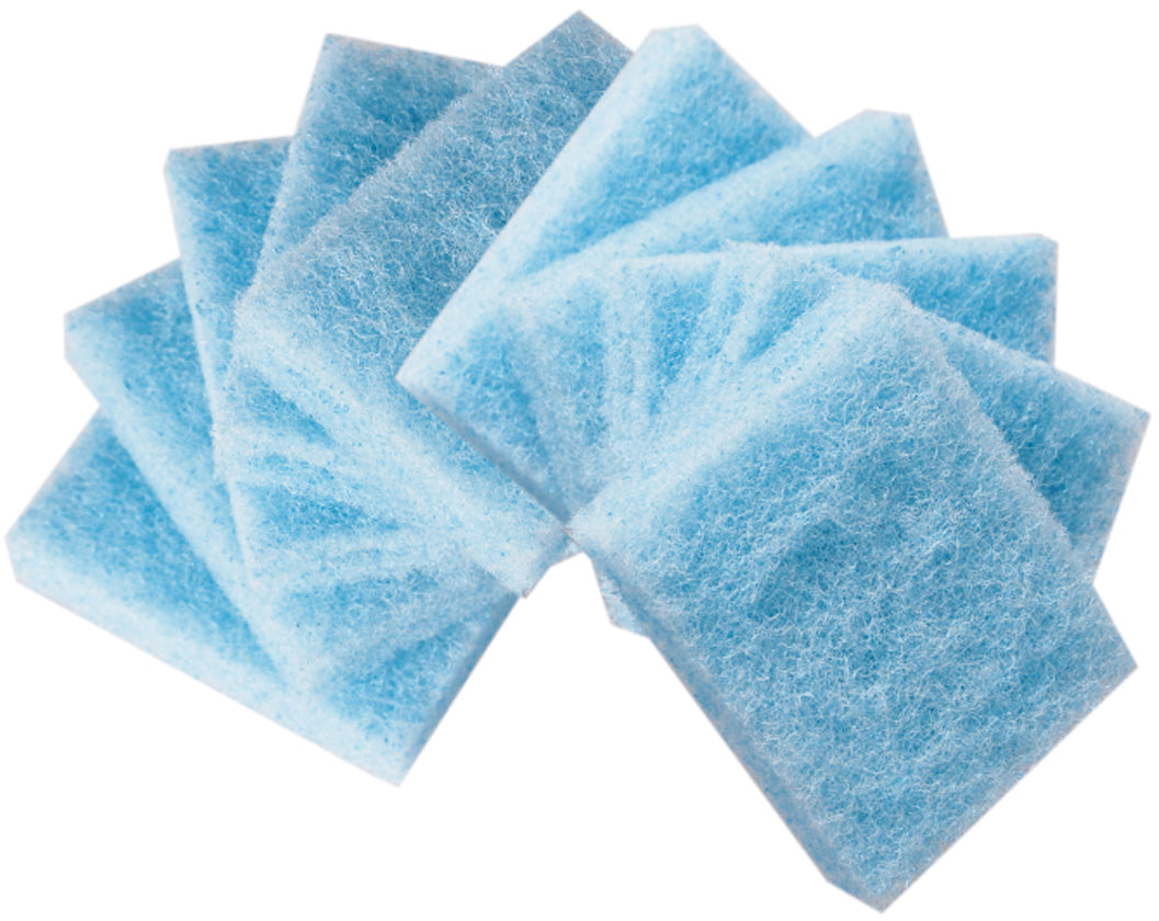 Weitaclean Reinigungsgeräte-Zubehör Ersatzpads 81205-10 – 10 Stk., für WC-Randreiniger, 15,0 × 24,0 × 4,5 cm