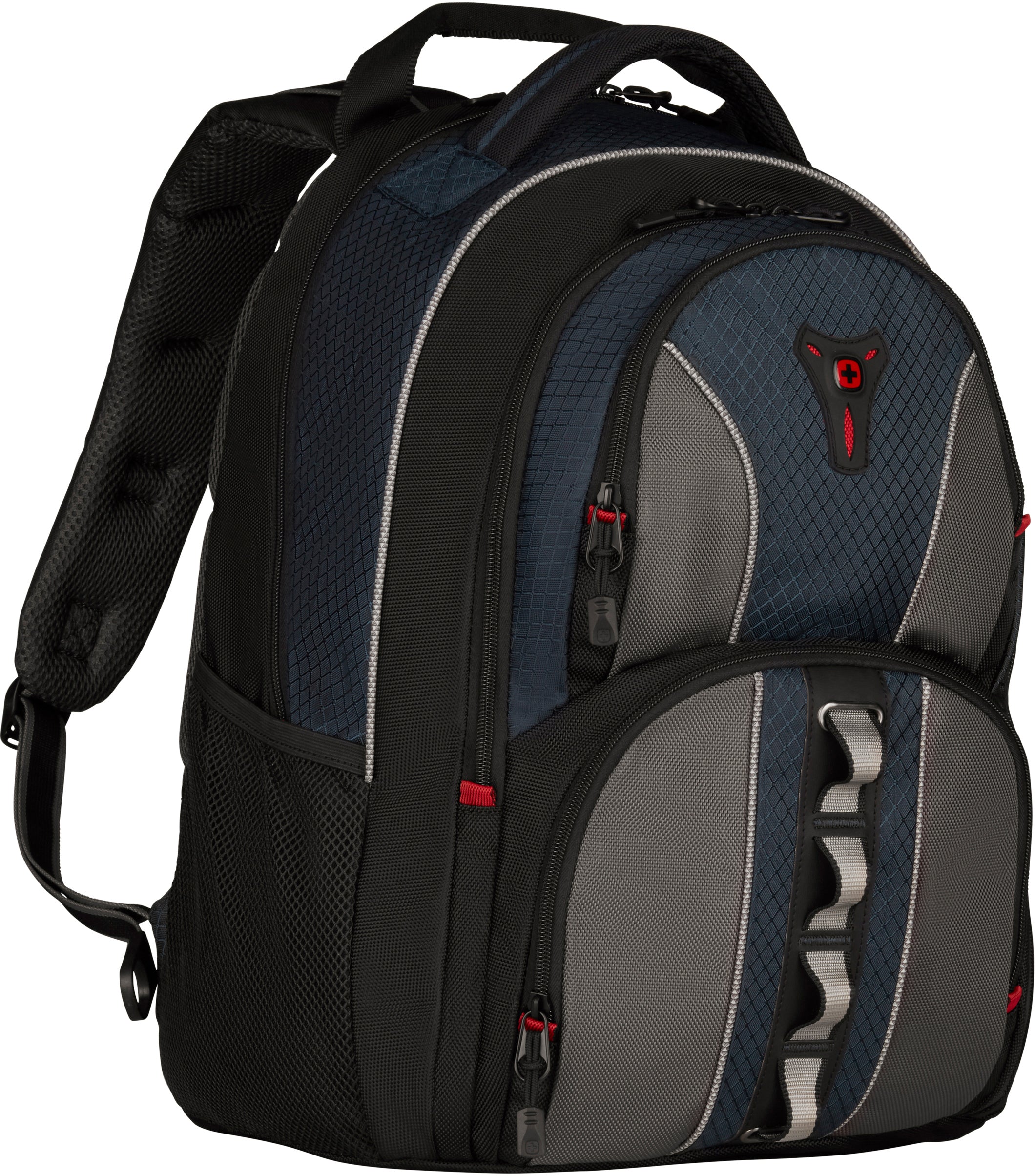 Wenger/SwissGear Wenger Cobalt Notebook-Rucksack bis 16" – Gepolstertes Triple Protect-Fach, atmungsaktive Rückenpolsterung